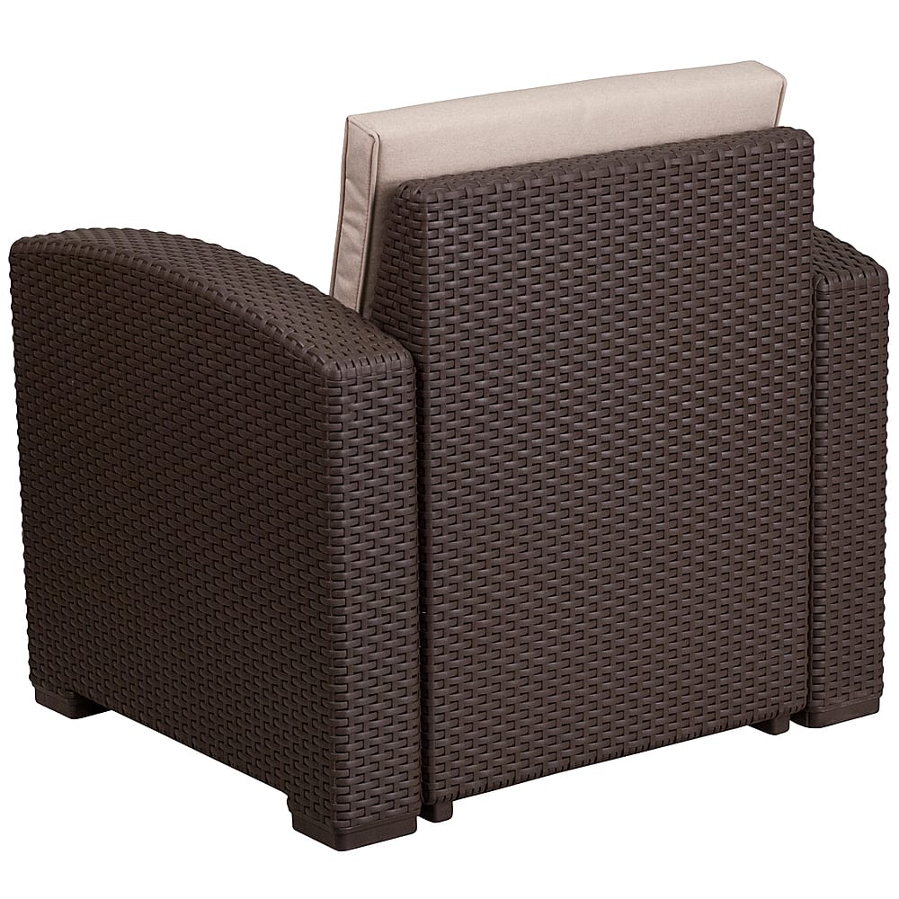 Alt View 14. Alamont Home - Seneca Patio Lounge Chair - Chocolate Brown.