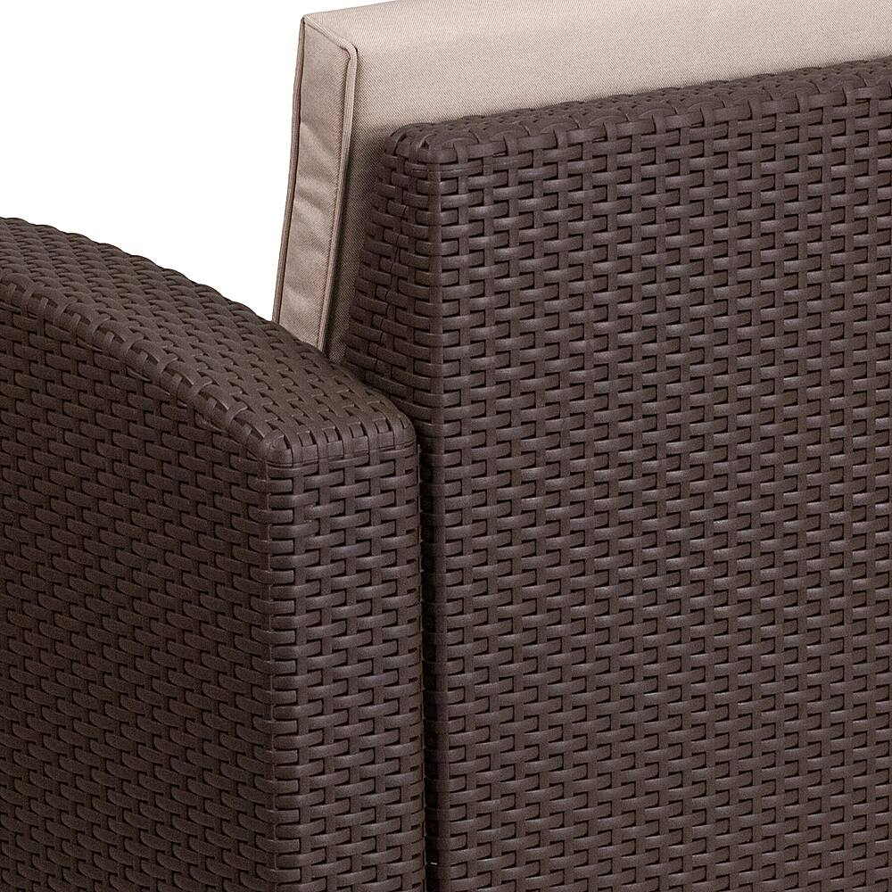 Alt View 15. Alamont Home - Seneca Patio Lounge Chair - Chocolate Brown.