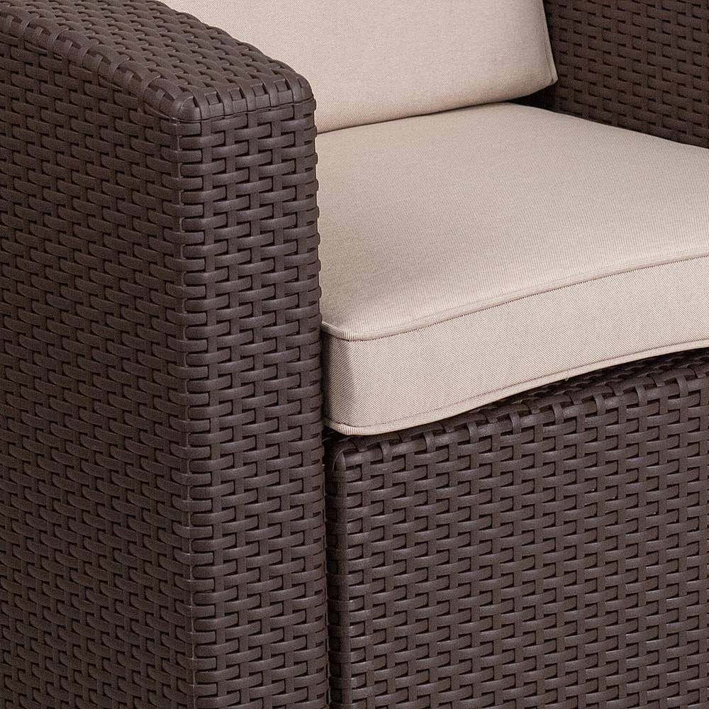Alt View 17. Alamont Home - Seneca Patio Lounge Chair - Chocolate Brown.