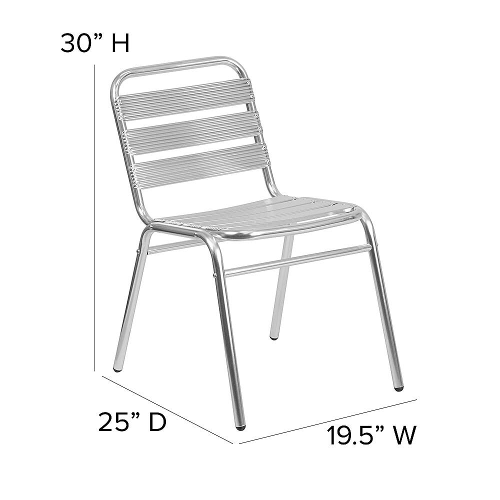 Alt View 13. Alamont Home - Lila Patio Chair (set of 4) - Aluminum.