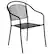 Front. Alamont Home - Oia Patio Chair - Black.
