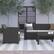 Alt View 13. Alamont Home - Seneca Outdoor Contemporary Resin 4 Piece Patio Set - Dark Gray.
