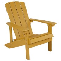 Alamont Home - Charlestown Adirondack Chair - Yellow - Front_Zoom