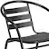 Alt View 15. Alamont Home - Lila Patio Chair (set of 4) - Black.