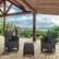 Alt View 12. Alamont Home - Seneca Outdoor Square Contemporary Resin 3 Piece Patio Set - Dark Gray.