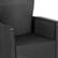 Alt View 17. Alamont Home - Seneca Outdoor Square Contemporary Resin 3 Piece Patio Set - Dark Gray.