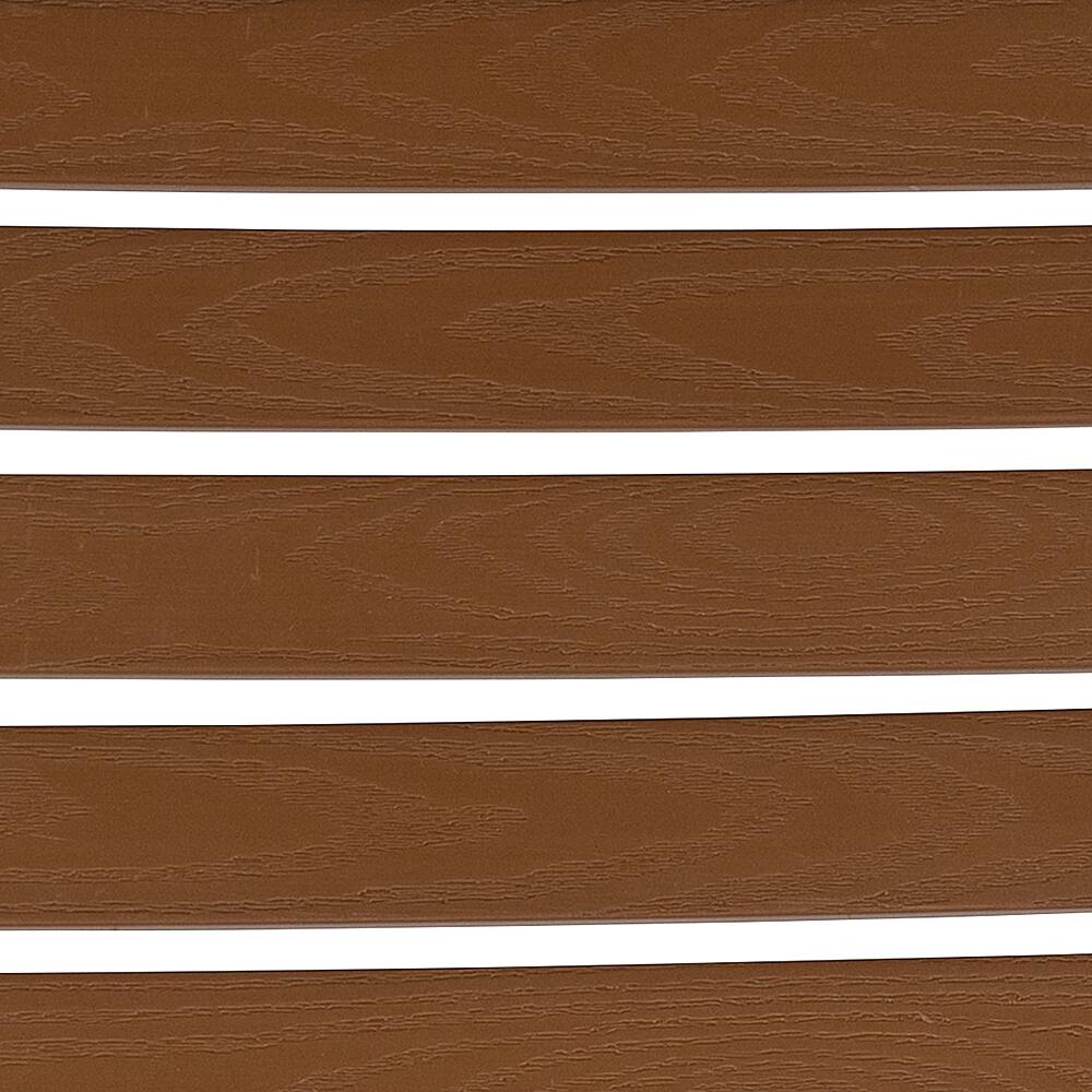 Alt View 17. Alamont Home - Lark Outdoor Square Modern Metal 3 Piece Patio Set - Teak.