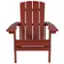 Alt View 11. Alamont Home - Charlestown Adirondack Chair - Red.