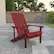 Alt View 12. Alamont Home - Charlestown Adirondack Chair - Red.