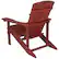 Alt View 14. Alamont Home - Charlestown Adirondack Chair - Red.