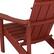 Alt View 15. Alamont Home - Charlestown Adirondack Chair - Red.