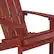 Alt View 17. Alamont Home - Charlestown Adirondack Chair - Red.