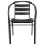 Alt View 11. Alamont Home - Lila Patio Chair - Black.