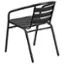 Alt View 14. Alamont Home - Lila Patio Chair - Black.