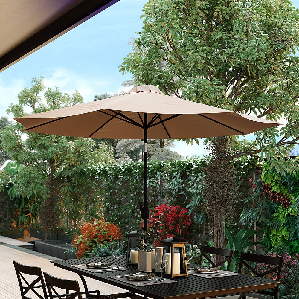 Alt View 11. Alamont Home - Kona Patio Umbrella - Tan.