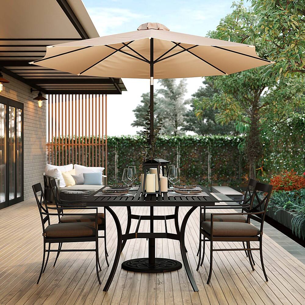 Alt View 13. Alamont Home - Kona Patio Umbrella - Tan.