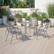 Alt View 12. Alamont Home - Lila Patio Chair (set of 4) - Silver.