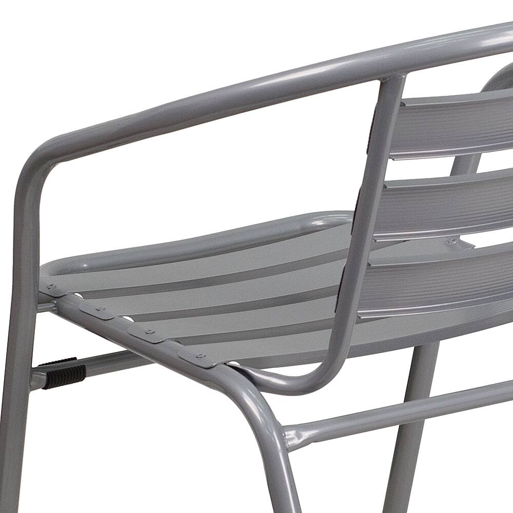 Alt View 17. Alamont Home - Lila Patio Chair (set of 4) - Silver.