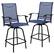 Front. Alamont Home - Valerie Patio Chair (set of 2) - Navy.