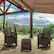Alt View 12. Alamont Home - Seneca Outdoor Square Contemporary Resin 3 Piece Patio Set - Chocolate.