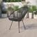 Alt View 12. Alamont Home - Valencia Oval Comfort Take Ten Contemporary Bungee Bungee Chair - Black.