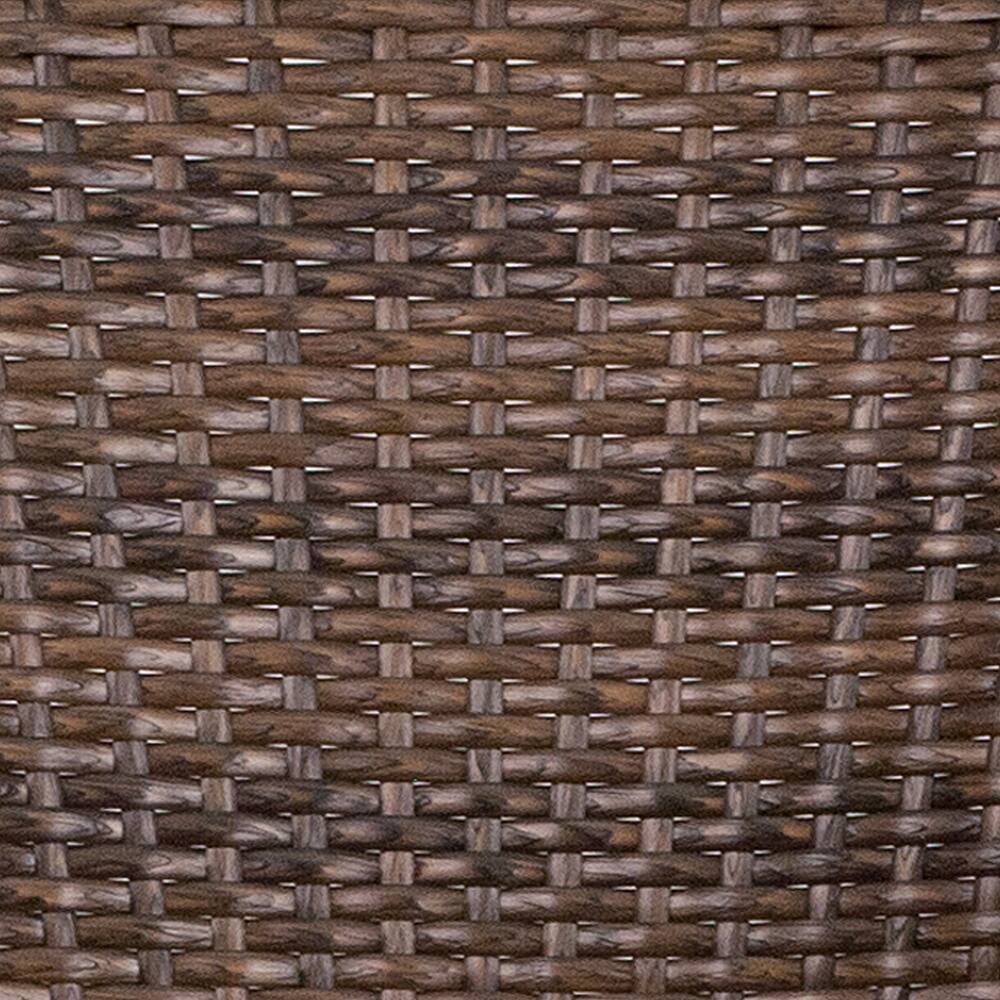 Alt View 18. Alamont Home - Lila Patio Chair - Cocoa Rattan/Bamboo-Aluminum Frame.