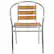 Alt View 11. Alamont Home - Lila Patio Chair (set of 4) - Aluminum.
