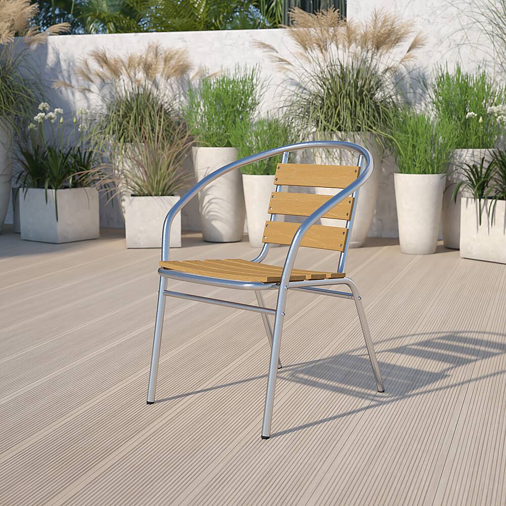 Alt View 12. Alamont Home - Lila Patio Chair (set of 4) - Aluminum.