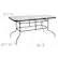 Alt View 13. Alamont Home - Tory Contemporary Patio Table - Clear Top/Black Frame.