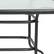 Alt View 14. Alamont Home - Tory Contemporary Patio Table - Clear Top/Black Frame.