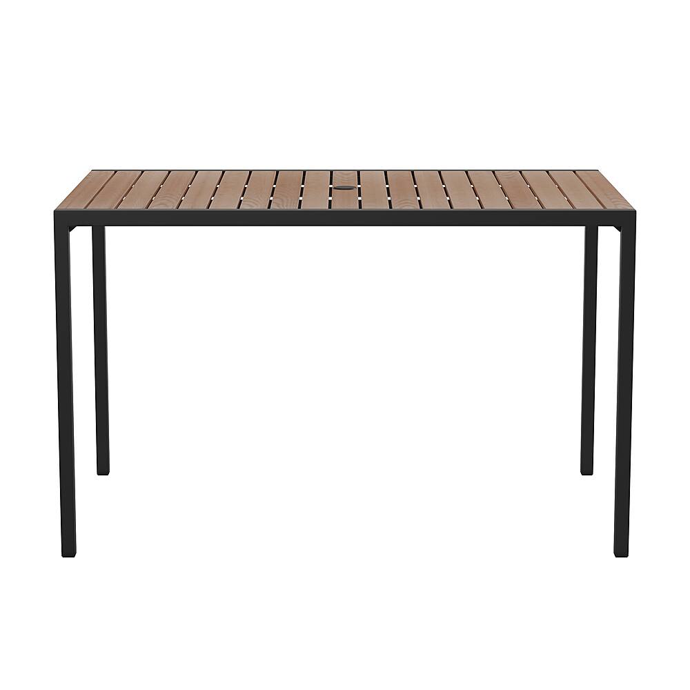 Alt View 11. Alamont Home - Lark Modern Patio Table - Teak.