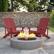 Alt View 12. Alamont Home - Charlestown Adirondack Chair (set of 2) - Red.