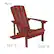 Alt View 13. Alamont Home - Charlestown Adirondack Chair (set of 2) - Red.