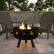 Alt View 11. Alamont Home - Chelton Fire Pit - Black.