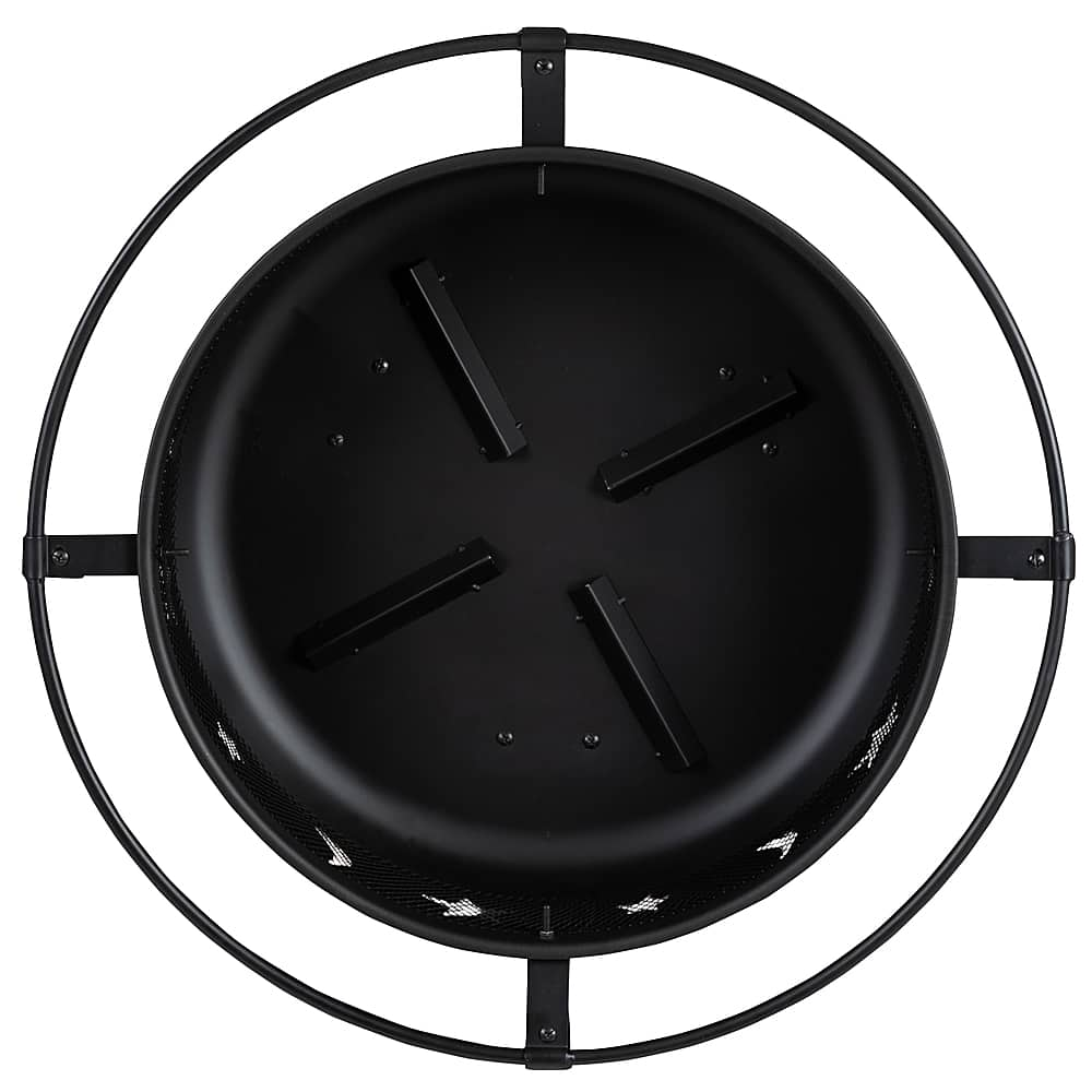 Customer Reviews: Alamont Home Chelton Fire Pit Black YL-32D-GG - Best Buy