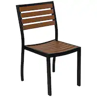Alamont Home - Lark Patio Chair - Teak - Front_Zoom