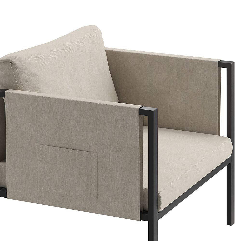 Alt View 15. Alamont Home - Lea Patio Lounge Chair - Light Gray.