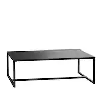 Alamont Home - Brock Contemporary Patio Coffee Table - Black - Front_Zoom