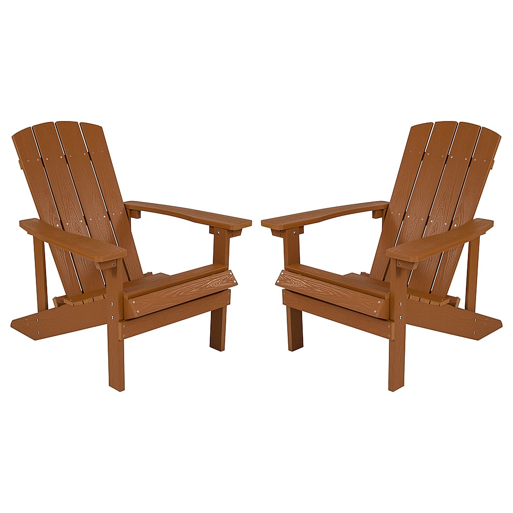 Front. Alamont Home - Charlestown Adirondack Chair (set of 2) - Teak.