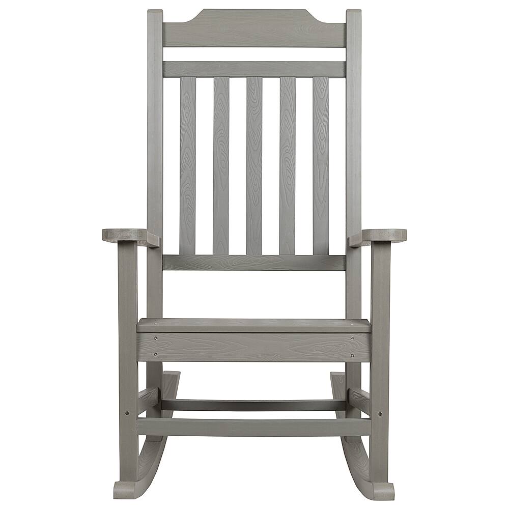 Alt View 11. Alamont Home - Winston Rocking Patio Chair - Gray.