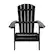 Alt View 11. Alamont Home - Charlestown Adirondack Chair - Black.