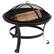 Alt View 16. Alamont Home - Chelton Fire Pit - Black.