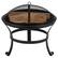 Alt View 17. Alamont Home - Chelton Fire Pit - Black.