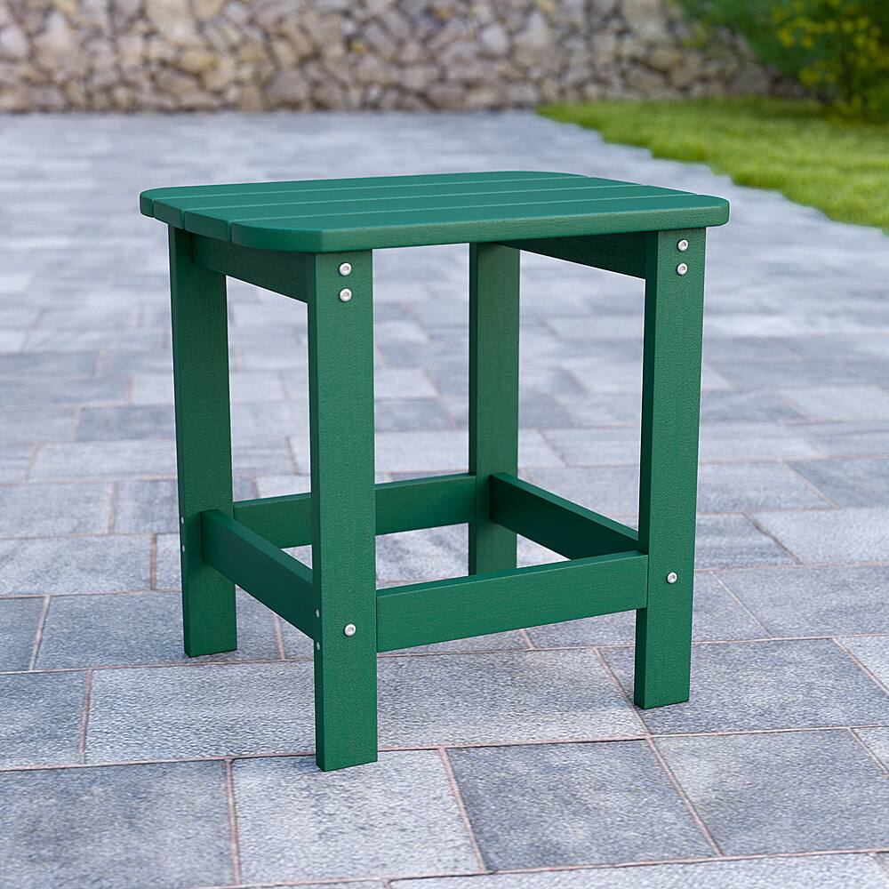 Alt View 12. Alamont Home - Charlestown Classic Adirondack Side Table - Green.