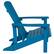 Alt View 16. Alamont Home - Charlestown Adirondack Chair (set of 2) - Blue.