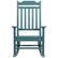 Alt View 11. Alamont Home - Winston Rocking Patio Chair - Teal.