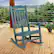Alt View 12. Alamont Home - Winston Rocking Patio Chair - Teal.