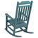 Alt View 14. Alamont Home - Winston Rocking Patio Chair - Teal.