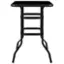 Alt View 11. Alamont Home - Barker Square Modern Patio Bar Table - Black - Black.