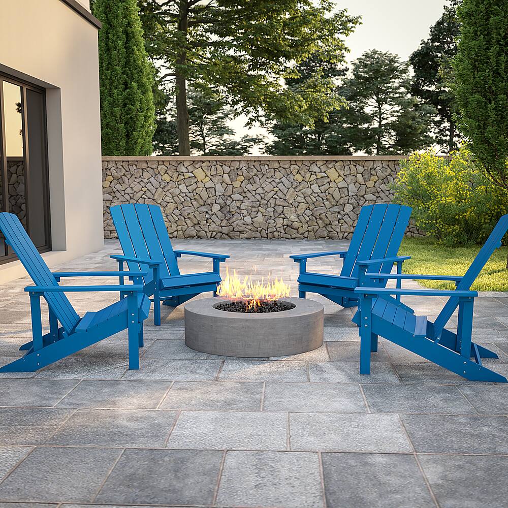 Alt View 12. Alamont Home - Charlestown Adirondack Chair (set of 4) - Blue.